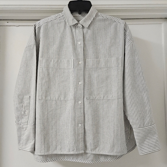 EVERLANE THE BOXY OXFORD SHIRT XS - Picture 5 of 12